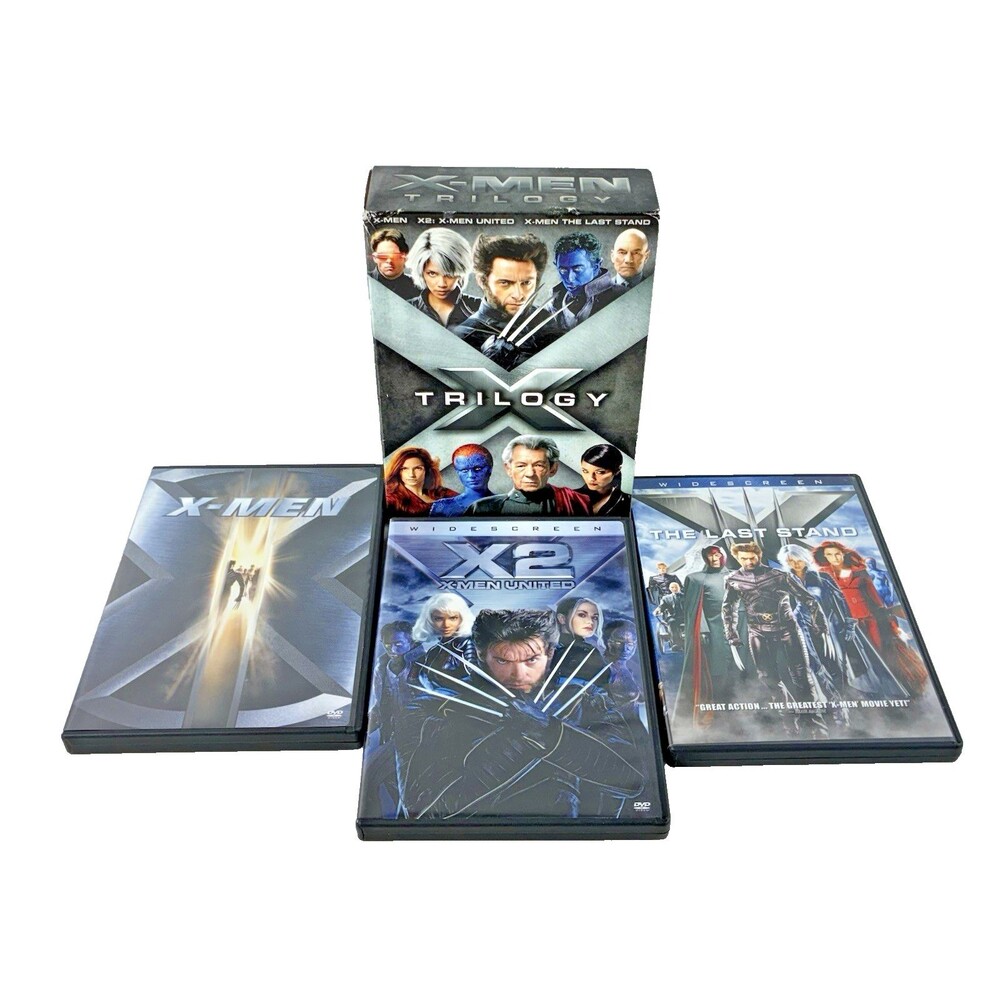 X-Men Trilogy 20th Century Fox DVD Box Set Tested